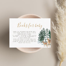 Winterbosboeken voor Baby Informatiekaartje
