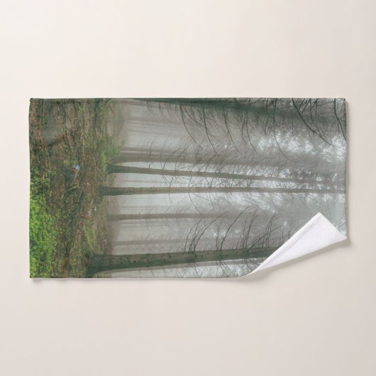 Winterbosbomen #11 bad handdoek (Handdoek)