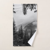 Winterbosbomen #13 bad handdoek (Handdoek)