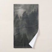 Winterbosbomen #6 bad handdoek (Handdoek)