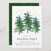 Winterbosfeestdag Kaart (Voorkant / Achterkant)