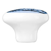 Winterboskerstboom Keramische Knop (Zijkant)