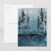 WinterBossen Briefkaart (Voorkant / Achterkant)