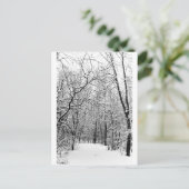 WinterBossen Briefkaart (Staand voorkant)