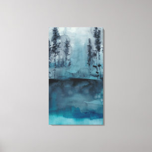 WinterBossen Canvas Afdruk