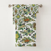 winterbotanisch bad handdoek (Insitu)
