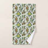 winterbotanisch bad handdoek (Handdoek)