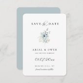 Winterbotanische bewaardatum aankondiging (Voorkant / Achterkant)