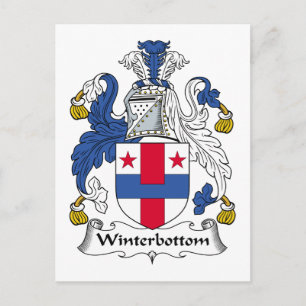 Winterbottom Family Crest Briefkaart