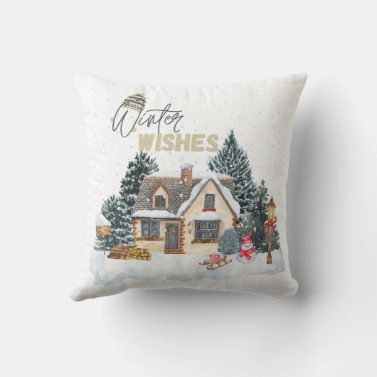 Winterbrood Kussen (Achterkant)