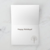 winterbrug feestdagen kaart (Binnen)