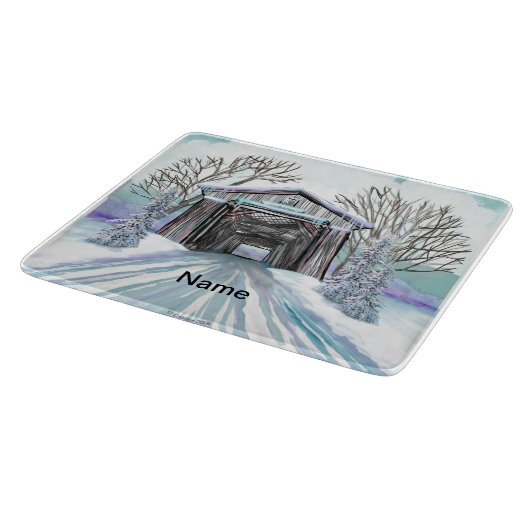 Winterbrug Snijplank (Hoek)