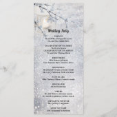 winterbruiloft op sneeuwbalgarnaal programma (Achterkant)