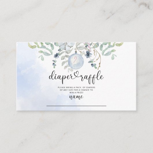 Winterbuskaartje Informatiekaartje (Voorkant)