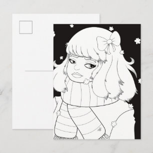 Winterdag Briefkaart