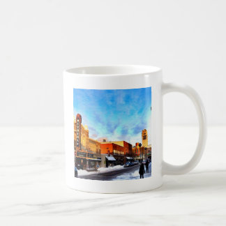 Winterdag in Ann Arbor Koffiemok