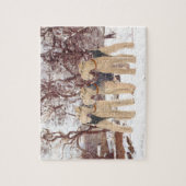 Winterdag Legpuzzel (Verticaal)