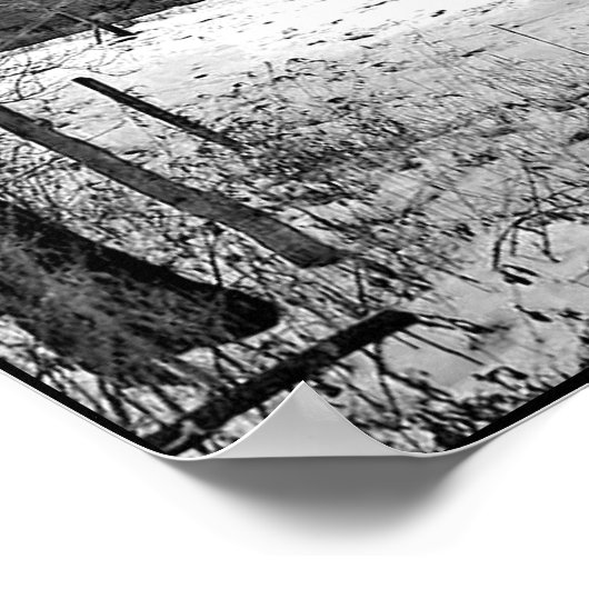 Winterdag Poster (Hoek)