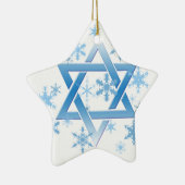 winterdavid keramisch ornament (Rechts)