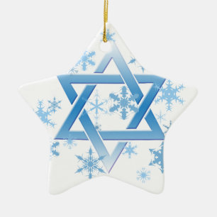 winterdavid keramisch ornament