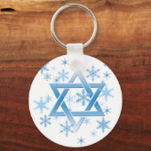 winterdavid sleutelhanger (Voorkant)