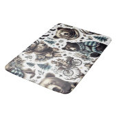  winterdieren patroon badmat (Gekanteld)