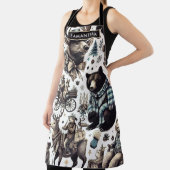  winterdieren patroon schort (Insitu)