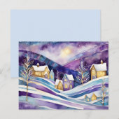 winterdorp-briefkaart briefkaart (Voorkant / Achterkant)