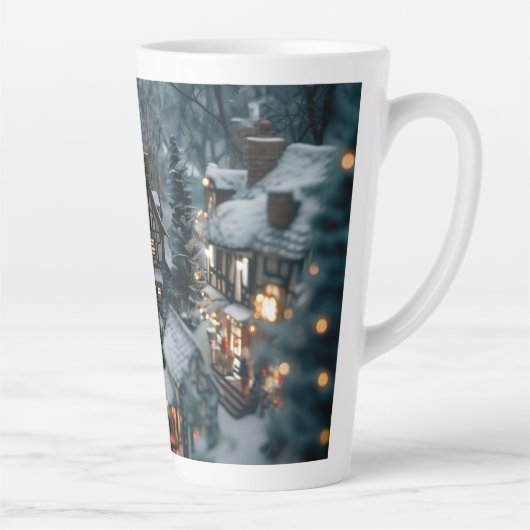 Winterdorp Latte Mok (Rechts)