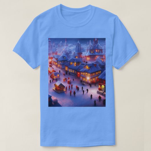 winterdorp t-shirt (Design voorkant)