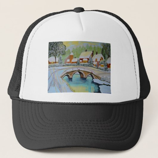 winterdorp trucker pet (Voorkant)