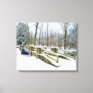 "Winterdromen" Canvas Afdruk