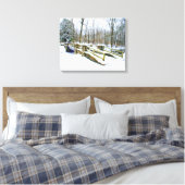 "Winterdromen" Canvas Afdruk (Insitu (Slaapkamer))