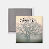 wintereik zonder been magneet (Voorkant / Achterkant)