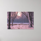 winteretherisch canvas afdruk (Voorkant)