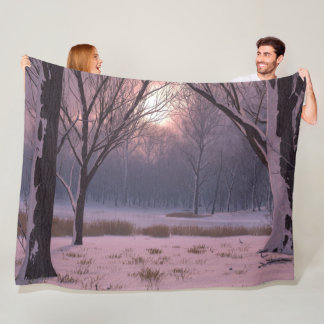 winteretherisch fleece deken