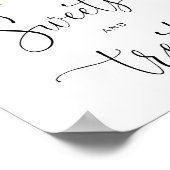 Winterevergroene zoete en tafelolijven poster (Hoek)