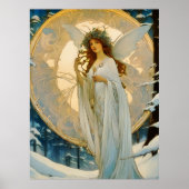 winterfee-artistiek poster (Voorkant)