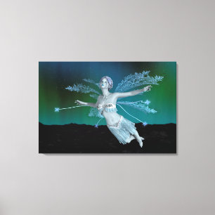 Winterfee Canvas Afdruk