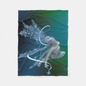 Winterfee Fleece Deken (Voorkant)