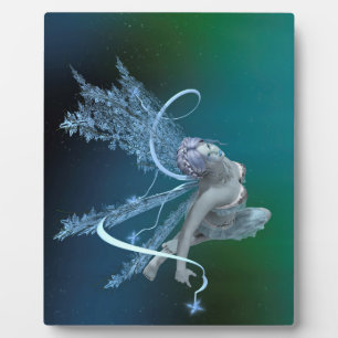 Winterfee Fotoplaat