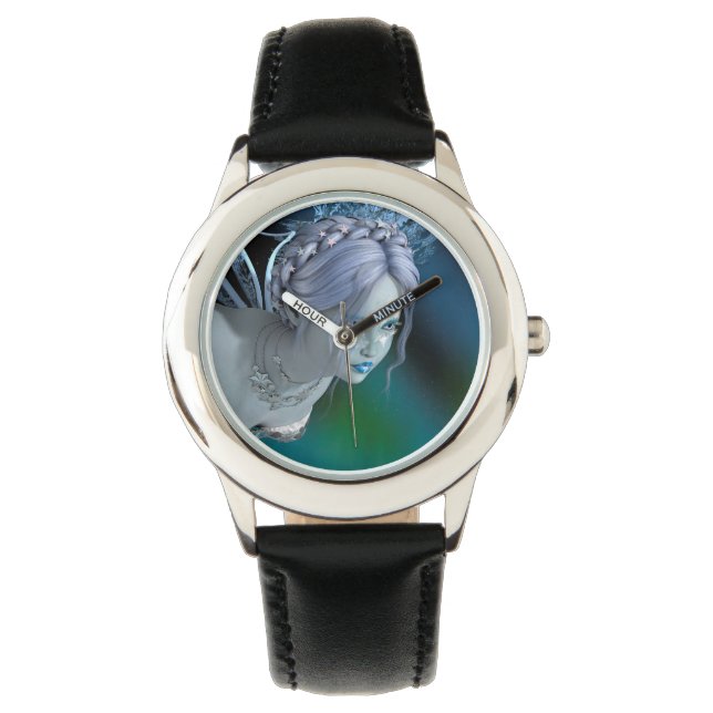 Winterfee Horloge (Voorkant)