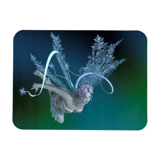 Winterfee Magneet (Horizontaal)