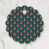 Winterfeest kerstcadeau met Speelgoed Bedankjes Labels (Achterkant)