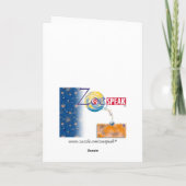 WinterFeestdagen Feestdagen Kaart (Achterkant)