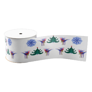 WinterFeestdagen Grosgrain Lint