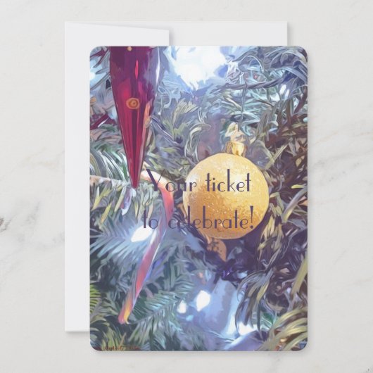 Winterfeestdagen Kaart (Voorkant)