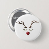 Winterfeestdagen Ronde Button 5,7 Cm (Voorkant /achterkant)