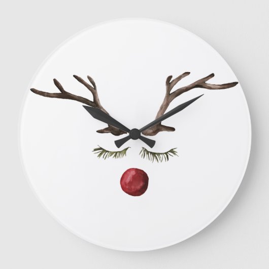 Winterfeestdagen Rudolph Grote Klok (Voorkant)