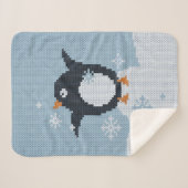 WinterFeestdagen Sherpa Deken (Voorkant (horizontaal))